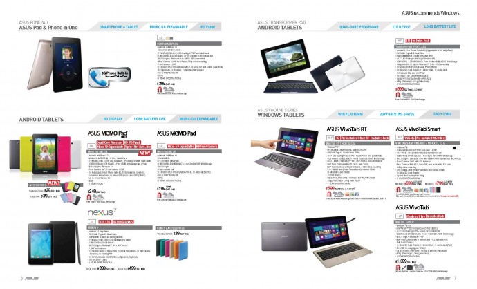 COMEX 2013: ASUS Laptops, PadFone Infinity, FonePad Flyers