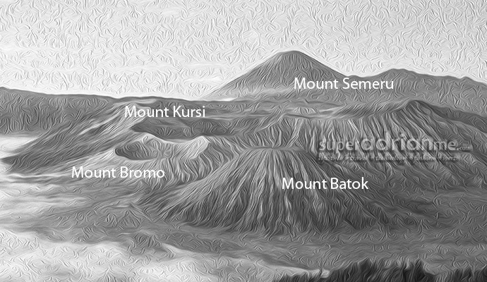 Which is Mount Bromo? | SUPERADRIANME.com Which is Mount Bromo?