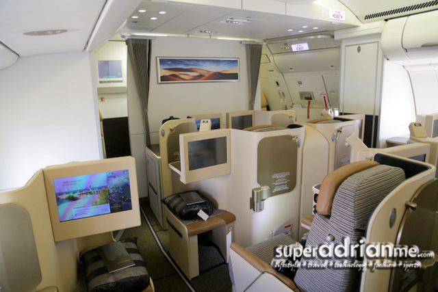 Etihad Airways Business Class Seats