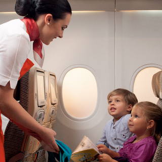 Etihad Airways Flying Nanny