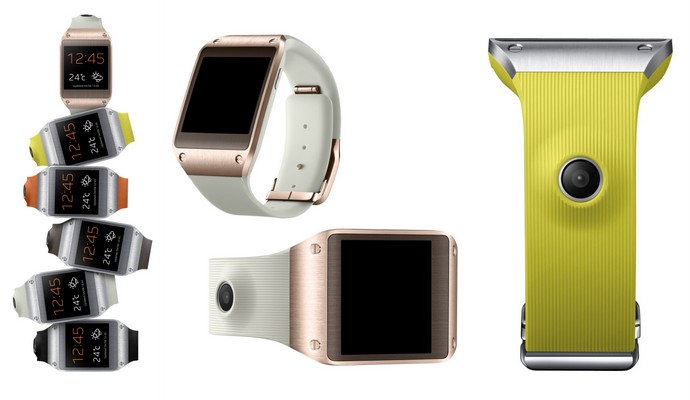 Samsung GALAXY Gear watch colours