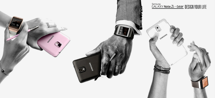Samsung GALAXY Note 3 & GALAXY Gear Watch hands on