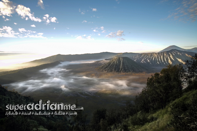 Scenic view of Mount Bromo