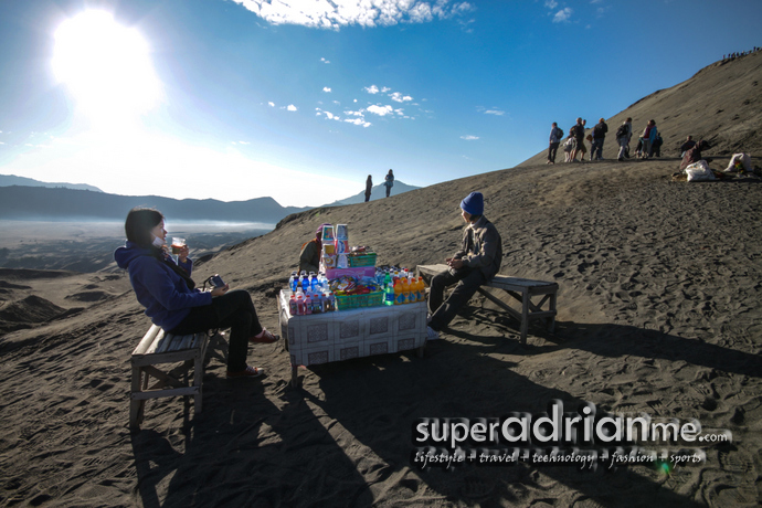 Drinks Store at foot of Mount Bromo