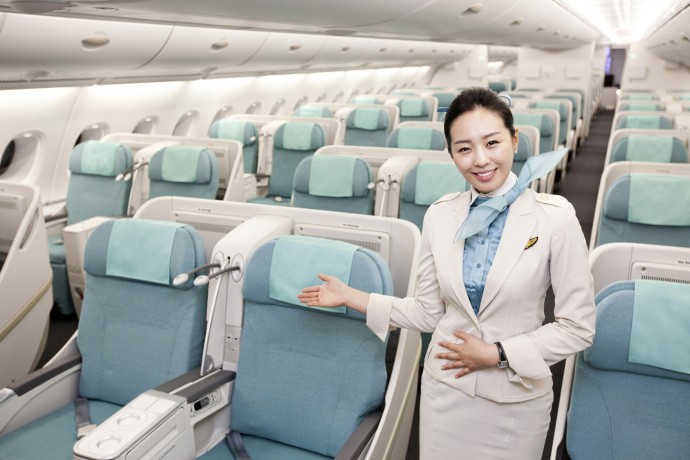 Business Class Korean Air A380