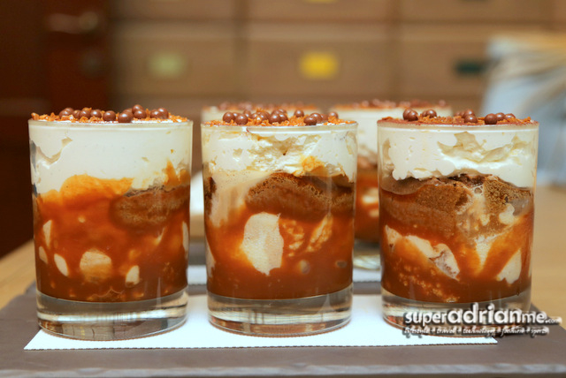 Nespresso & Caramel Sundae by Chef Bruno Menard of La Cantine