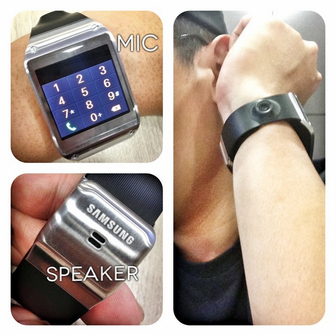 Samsung GALAXY Gear watch - Pick up calls like a SPY!