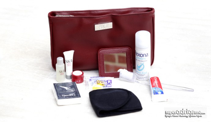 Qantas First Class SK-II Amenity Kits For Women