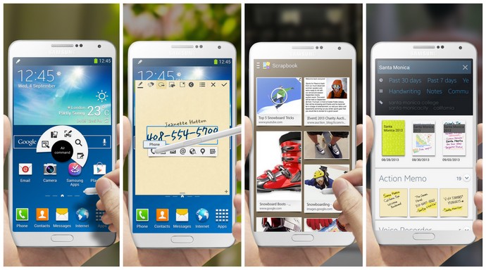 Samsung GALAXY Note 3 - Air Command features