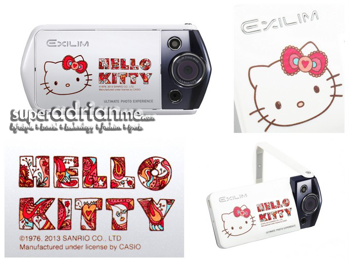 Casio Hello Kitty X EXILIM EX-TR10 | SUPERADRIANME.com Casio Hello Kitty X EXILIM EX-TR10