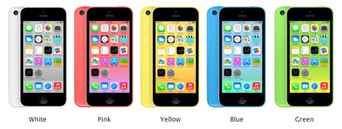iPhone 5C in White, Pink, Yellow, Blue and Green | SUPERADRIANME.com iPhone 5C in White, Pink, Yellow, Blue and Green