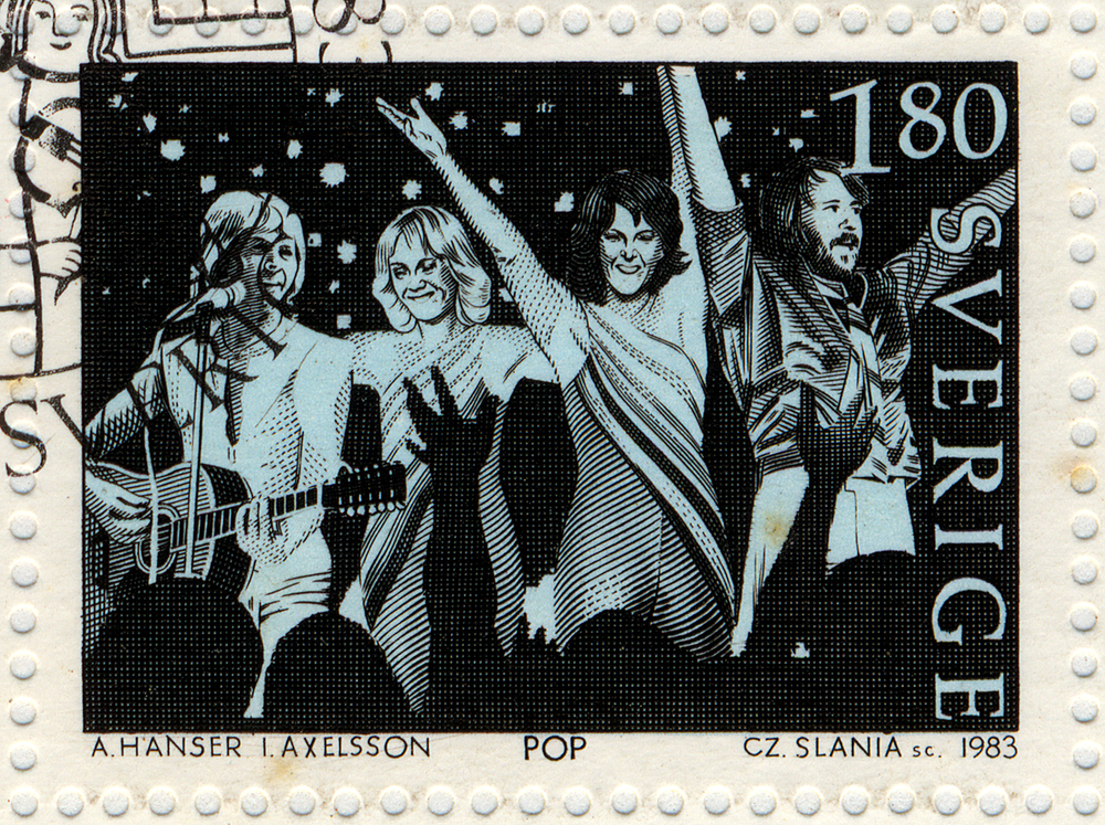 shutterstock ABBA Stamp