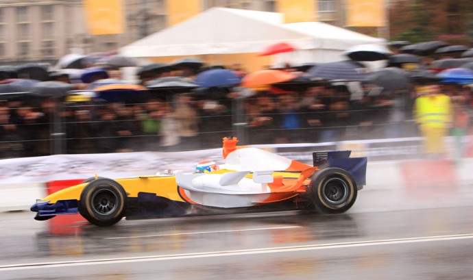 Stock Image - Formula One Race