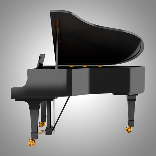 shutterstock music grand piano