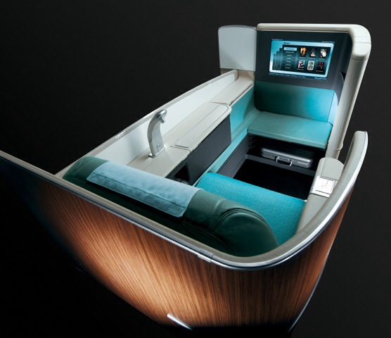 Korean Air First Class Kosmos Suite