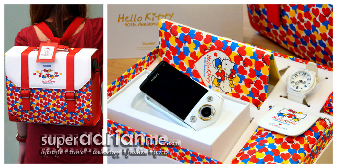 HELLO KITTY 40TH ANNIVERSARY X CASIO EXILIM EX-TR15 Debuts in Singapapore Limited Edition | SUPERADRIANME.com HELLO KITTY 40TH ANNIVERSARY X CASIO EXILIM EX-TR15 Debuts in Singapapore Limited Edition