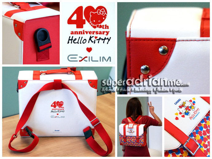 HELLO KITTY 40TH ANNIVERSARY X CASIO EXILIM EX-TR15 Debuts in Singapapore Limited Edition