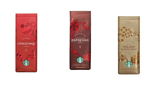 Starbucks Christmas Blends Starbucks