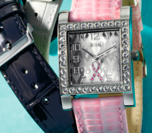 GUESS Watches Introduces Special Edition "Sparkling Pink" Breast Cancer Watch