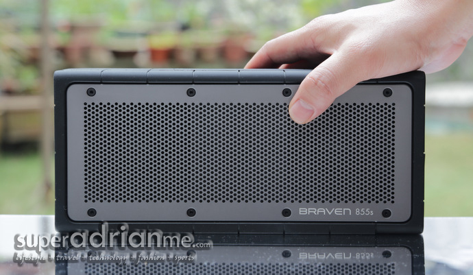 REVIEW: Braven 855s Bluetooth Speakers - Splashproof & Powerful | SUPERADRIANME.com REVIEW: Braven 855s Bluetooth Speakers - Splashproof & Powerful