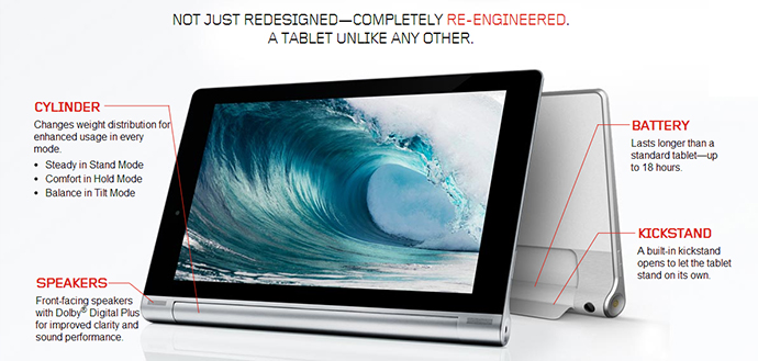 Lenovo Yoga Tablet Comes To Singapore This November