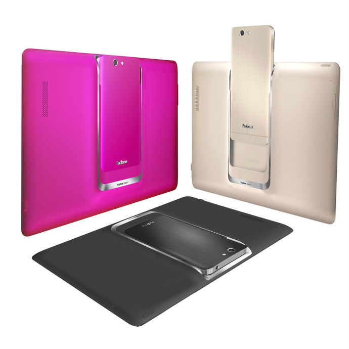 ASUS PadFone Infinity in Pink, Black & Champagne Gold