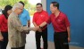 President Tony Tan gets a warm welcome at Nanyang Polytechnic