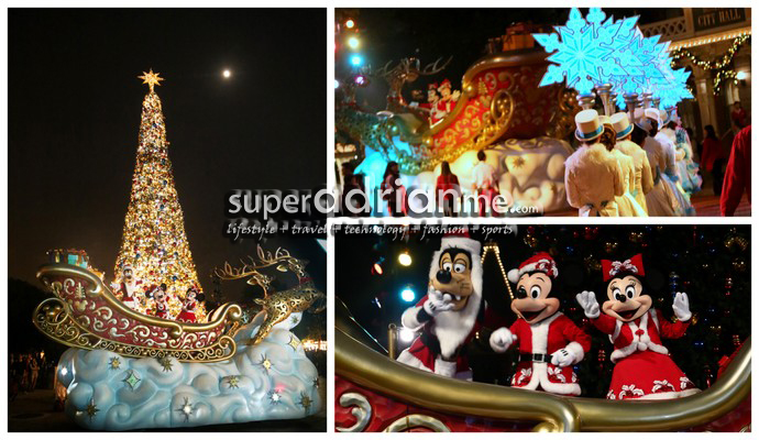 Christmas Illumination at Hong Kong Disneyland
