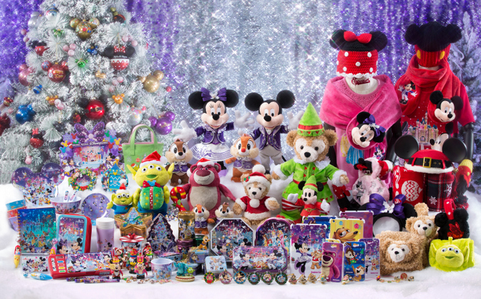 Hong Kong Disneyland Christmas Merchandise