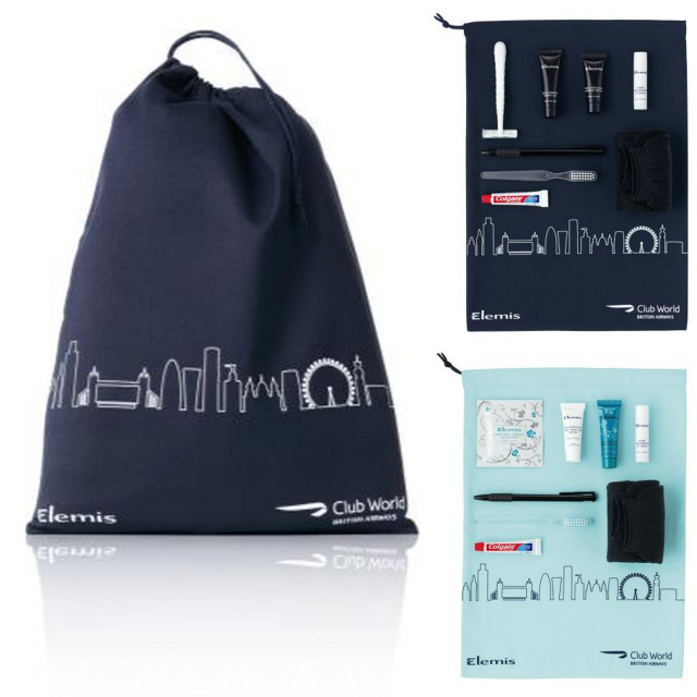 New British Airways Elemis Amenity Kits