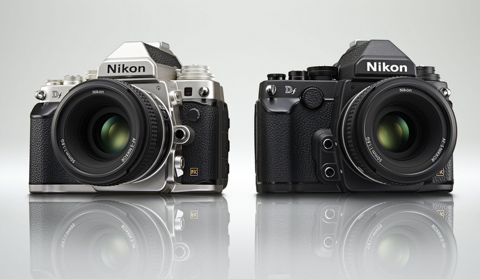 Nikon Df in Silver and Black