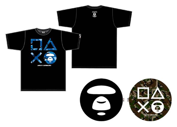 PS4 limited premiums from AAPE BY A BATHING APE