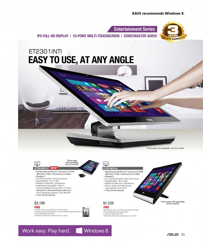 SITEX 2013: ASUS Flyers