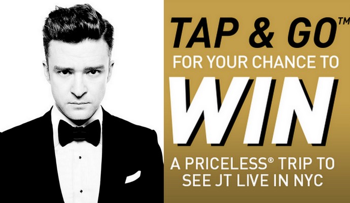 MasterCard Priceless Singapore Trip To Catch Justin Timberlake Live in NYC