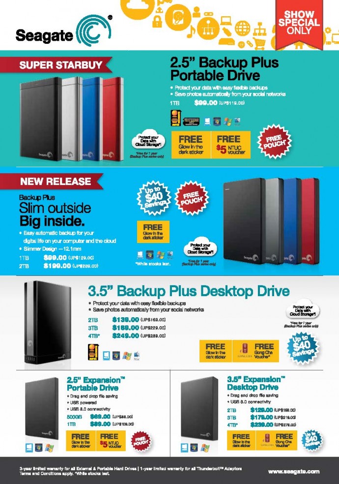 SITEX 2013: Seagate Flyer