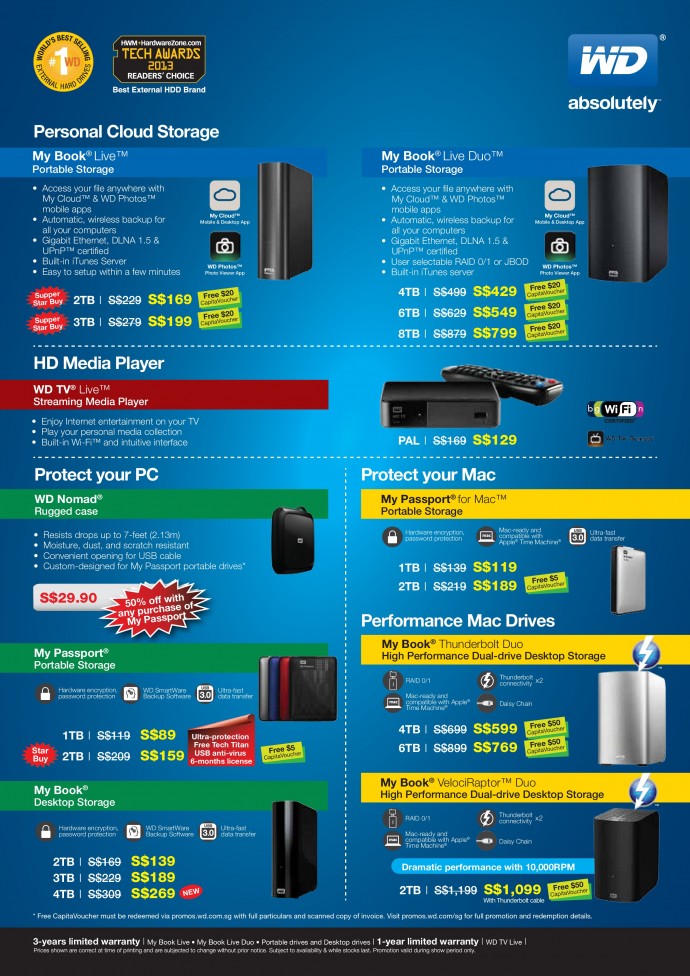 SITEX 2013: WD flyer