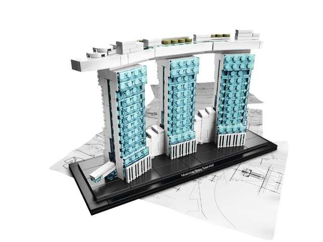 Marina Bay Sands LEGO Architecture