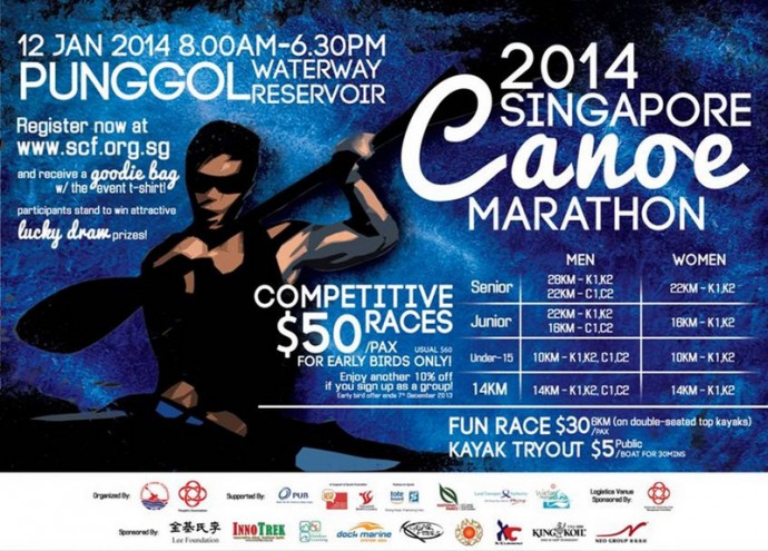 Singapore Canoe Marathon 2014