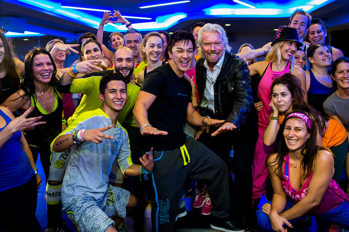 Virgin Active Singapore launching Zumba Step Classes on 8 February 2014