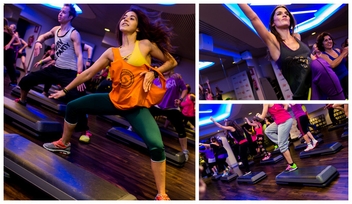 Virgin Active Singapore launching Zumba Step Classes on 8 February 2014