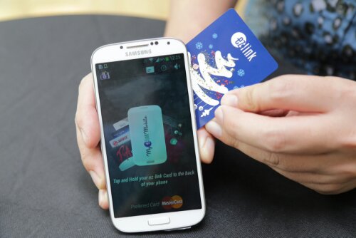 EZ-Link app to top up ez-link cards via NFC