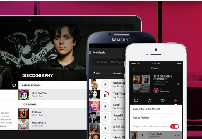 Beats Music screenshot