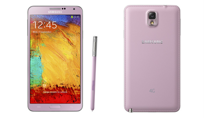 Samsung GALAXY Note 3 With LTE in Blush Pink SIngapore
