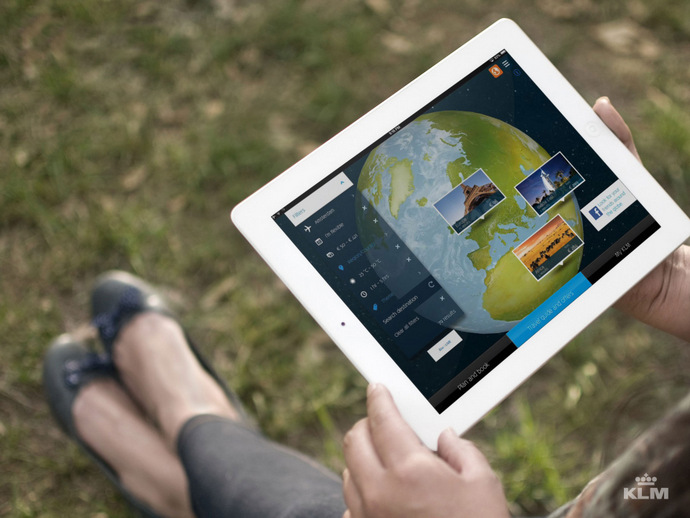 KLM Launches iPad App
