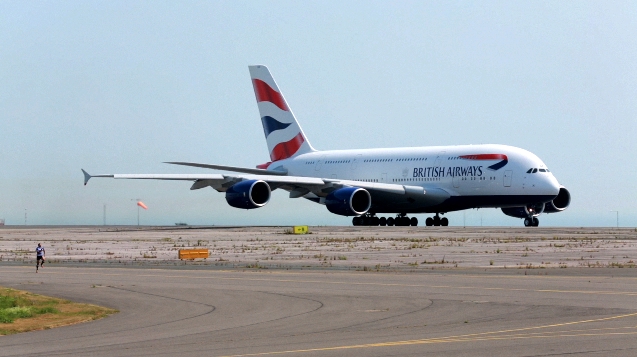 Man vs Plane- Bryan Habana against British Airways' A380LR