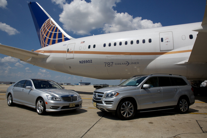 United Airlines Mercedes Service