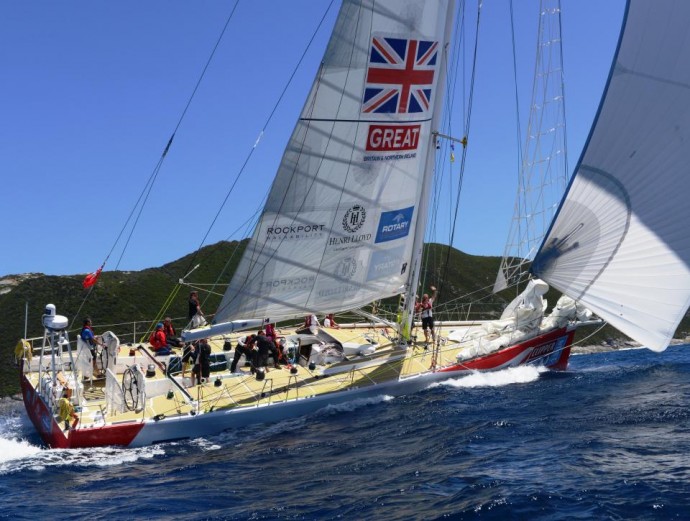 Clipper Round The World Race Map