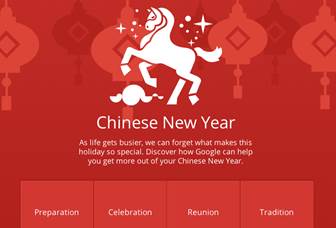 Chinese New Year resource by Google