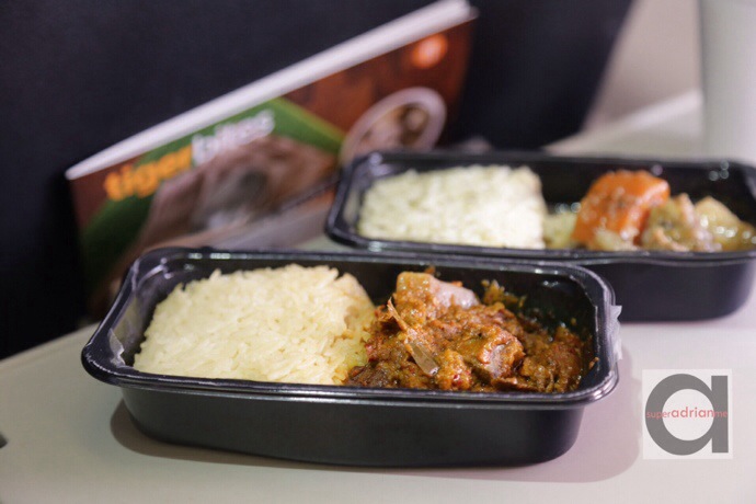 Tigerair Nonya Chicken In Flight Meal Tigerair Nonya Chicken In Flight Meal