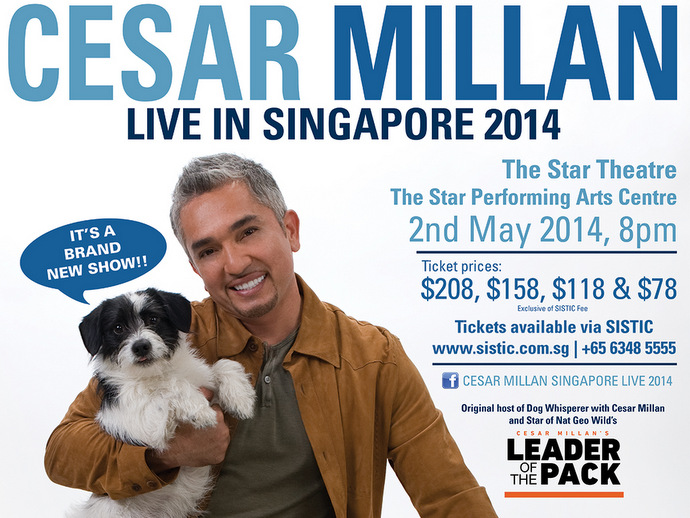 Cesar Millan Live in Singapore 2014